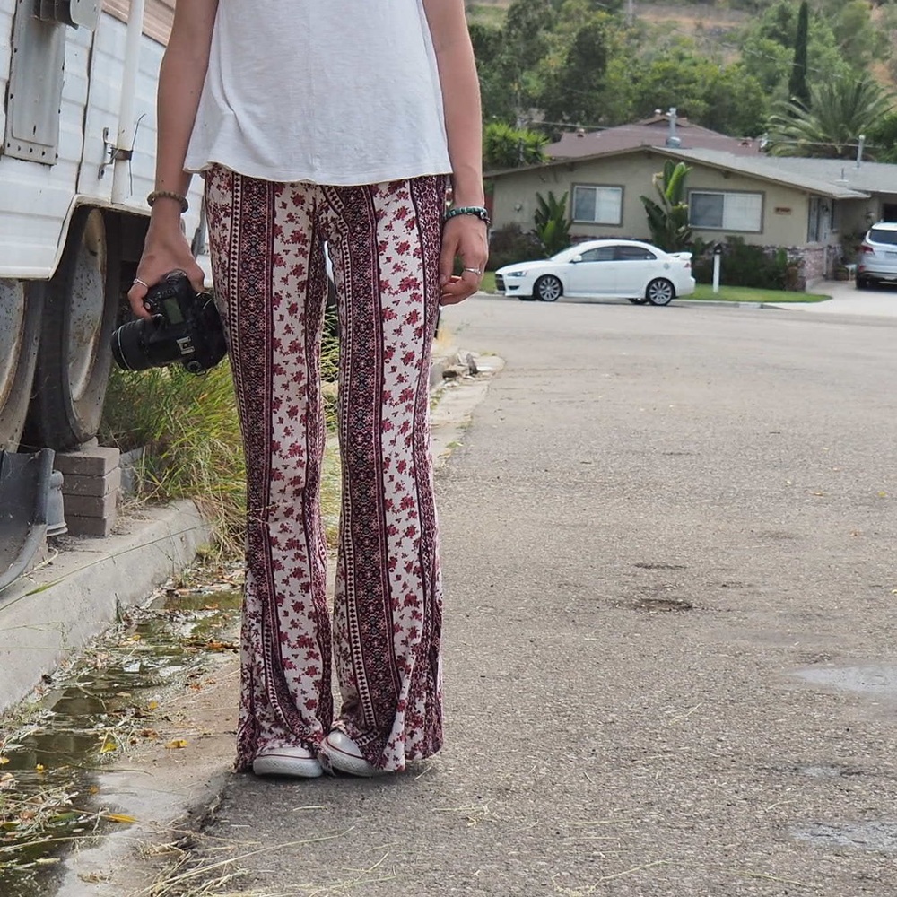 flair patterned pants - Picture 2 of 4